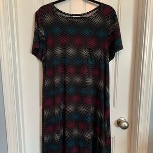 Lularoe Carly Dress size Large
